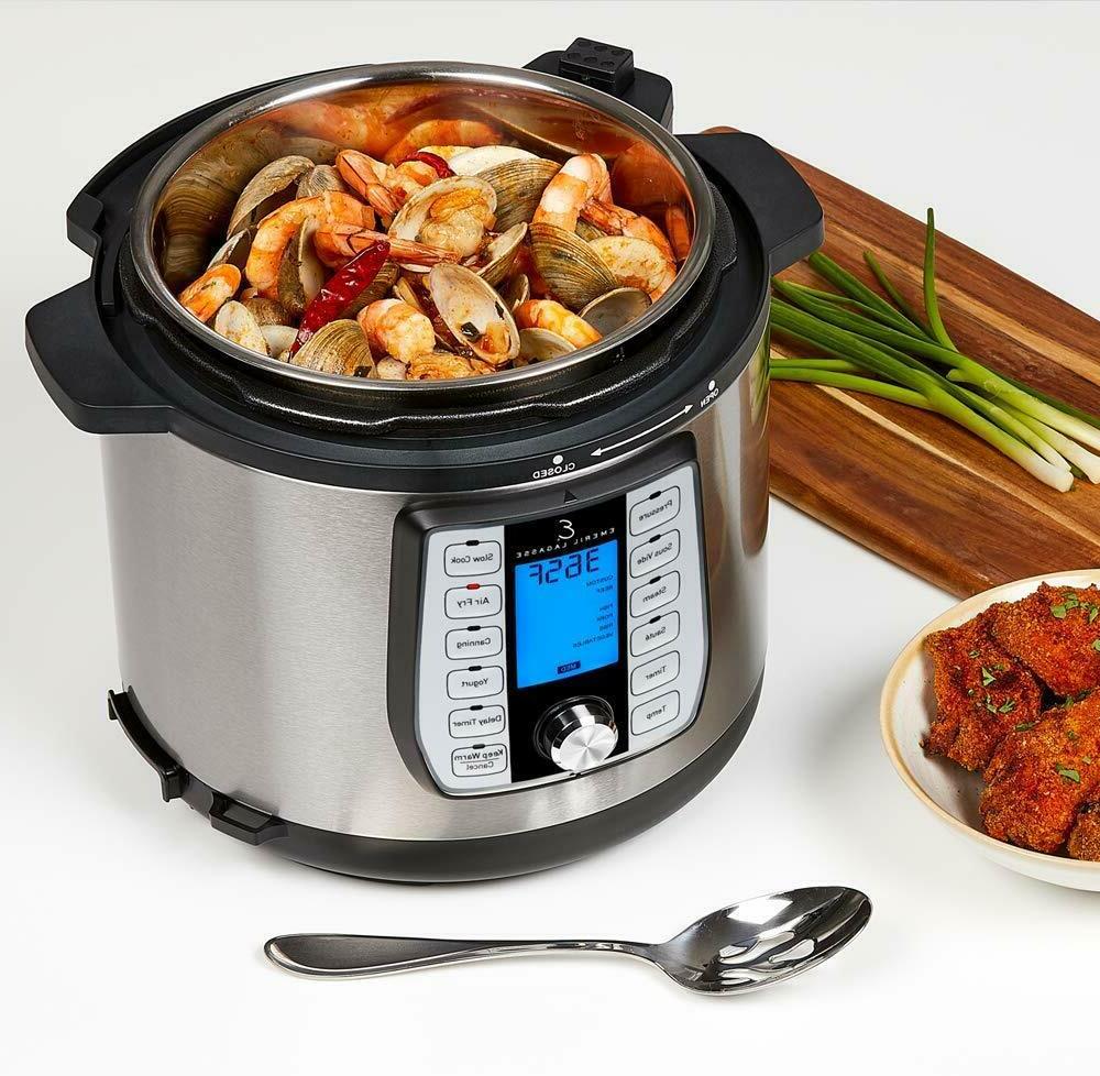 Emeril Lagasse 6-qt Pressure Cooker Air Fryer Steamer