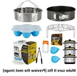 12Pcs InstantPot Accs For Bella/powerquick/Ninja/foodi/Crock
