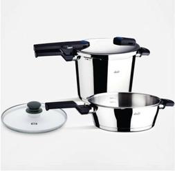 Fissler FSSFIS5854 Vitaquick FIS5854 Quattro Set, Stainless 
