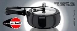 Hawkins CB35 Hard Anodised Pressure Cooker, 3.5-Liter, Contu