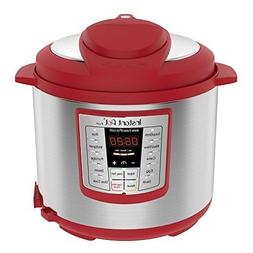 Red 6 Qt Stainless Steel Electric Multi Use New