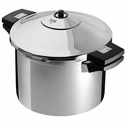 Kuhn Rikon Duromatic 3043 6 Quart Stainless Steel Pressure C