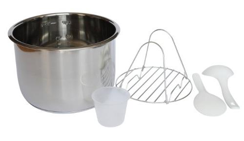 Alamic Guarnizioni di ricambio per valvola a galleggiante Instant Pot Duo, Duo Plus, Ultra, LUX 3, 8 Qt, tappi di tenuta per pentola a pressione – Confezione da 6