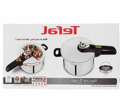 Tefal Secure 5 Neo 6 Litre Stainless Steel Pressure Cooker