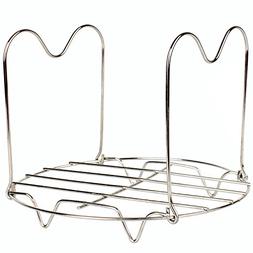 Steamer Rack Trivet with Handles Compatible for Instant Pot 